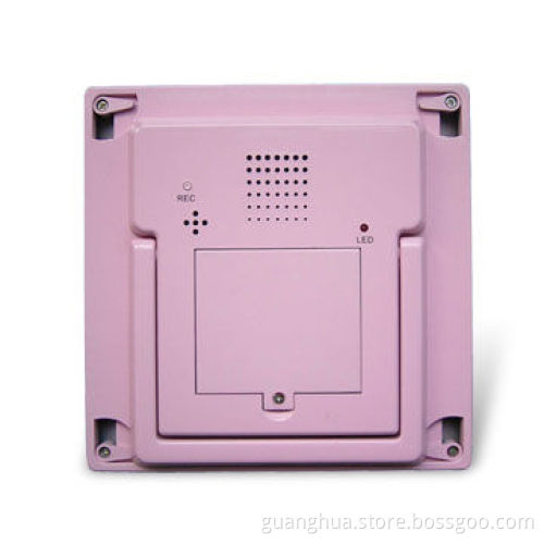 Lovely and funny design photo frame with recording function, good for gifts, sized 130 x 20 x 130mm